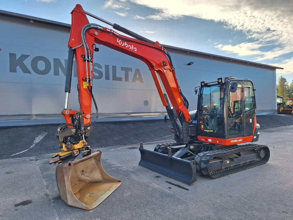 Kubota KX080-4a2 PYÖRITTÄJÄLLÄ  - Minigraafmachine: afbeelding 5 Kubota KX080-4a2 PYÖRITTÄJÄLLÄ  - Minigraafmachine: afbeelding 5