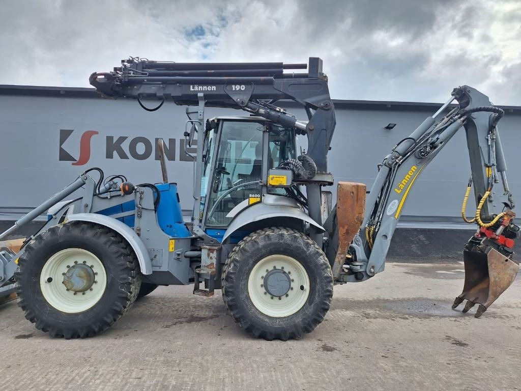 Lännen 8600G NOSTIN, HENKILÖKORI, PYÖRITTÄJÄ YM. - Graaflaadmachine: afbeelding 4 Lännen 8600G NOSTIN, HENKILÖKORI, PYÖRITTÄJÄ YM. - Graaflaadmachine: afbeelding 4
