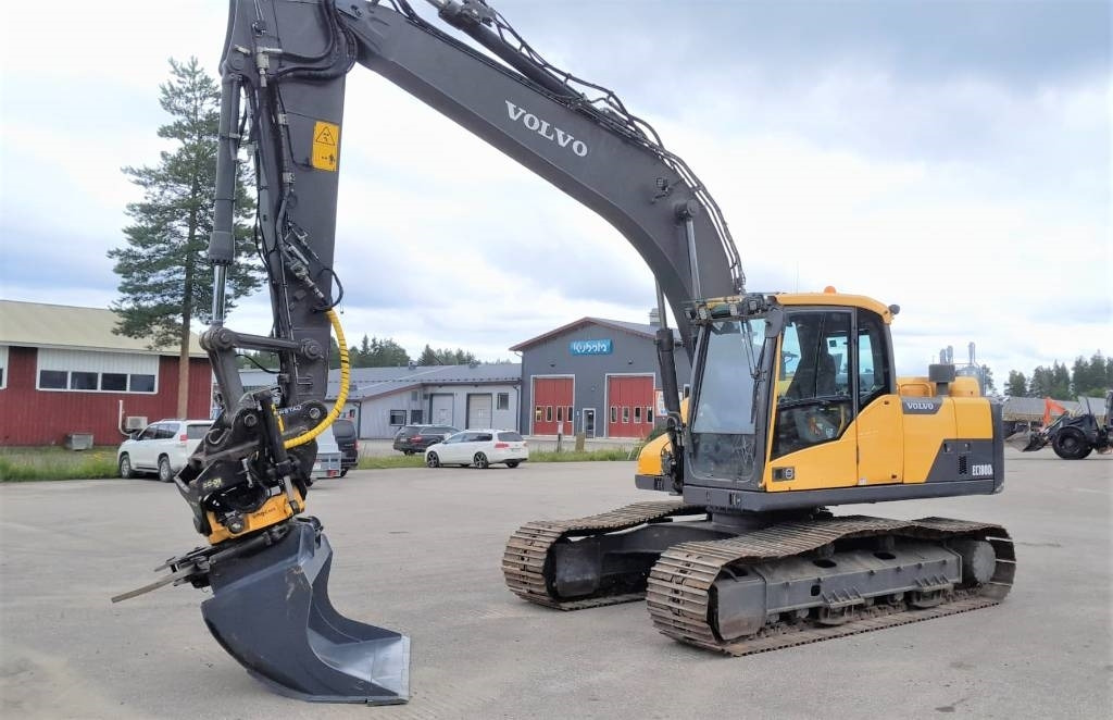 Rupsgraafmachine Volvo EC180DL PYÖRITTÄJÄLLÄ: afbeelding 10