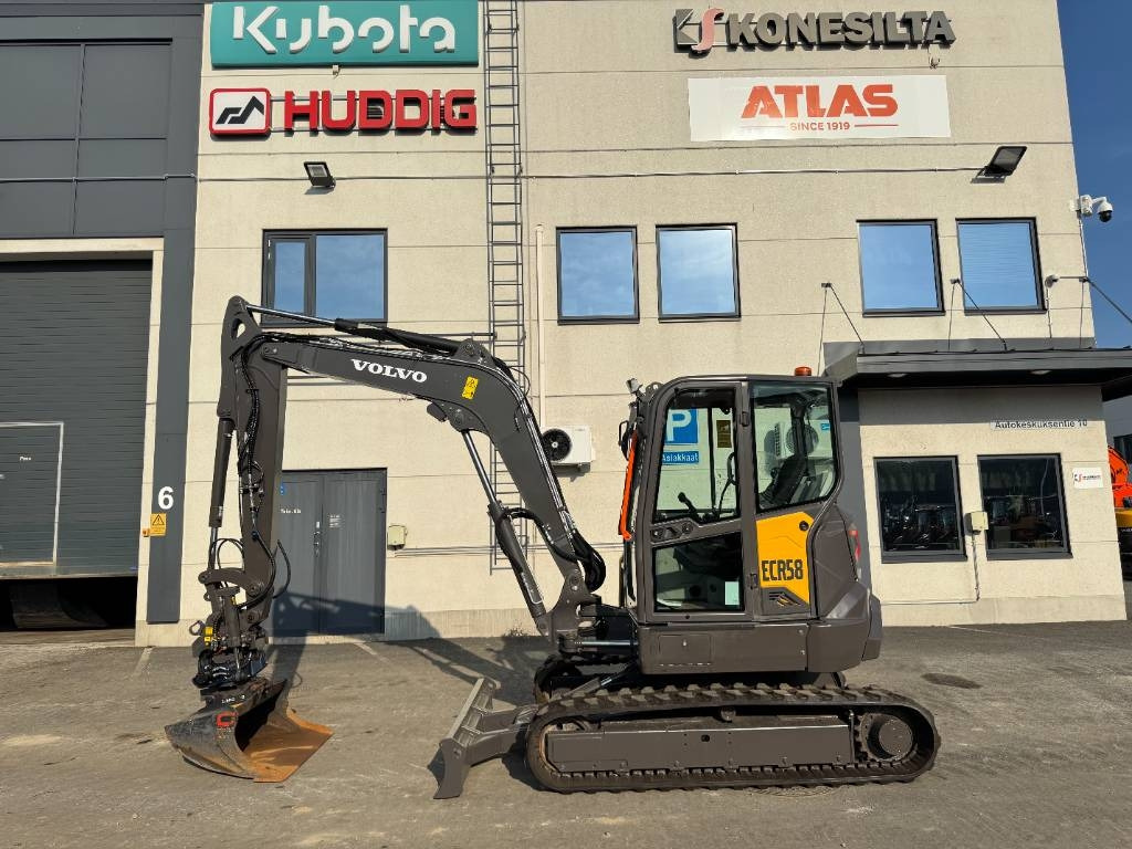 Volvo ECR58F PYÖRITTÄJÄLLÄ  - Minigraafmachine: afbeelding 1 Volvo ECR58F PYÖRITTÄJÄLLÄ  - Minigraafmachine: afbeelding 1