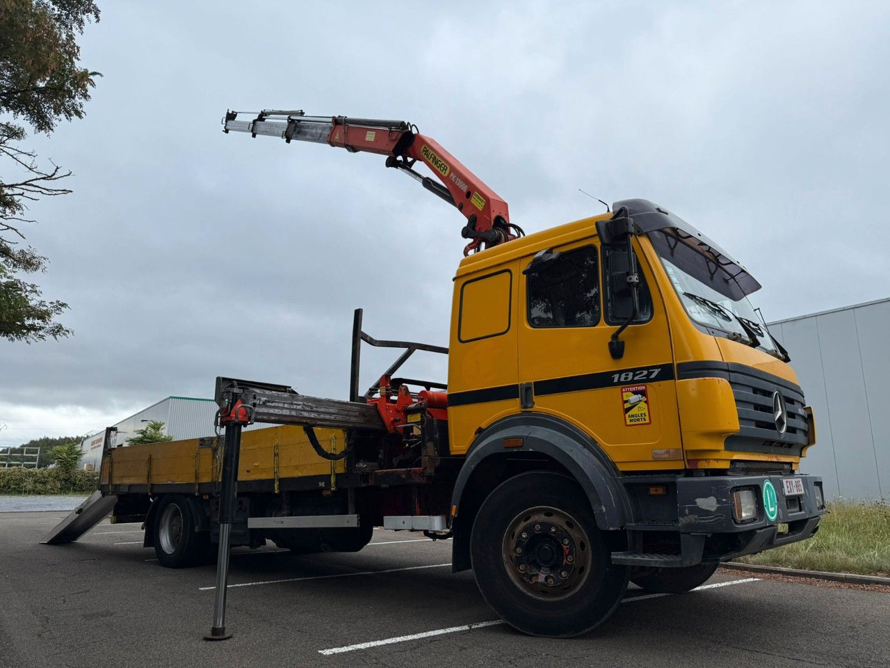 Mercedes-Benz 1827. Kran Palfinger PK13000. - Kraanwagen: afbeelding 3 Mercedes-Benz 1827. Kran Palfinger PK13000. - Kraanwagen: afbeelding 3