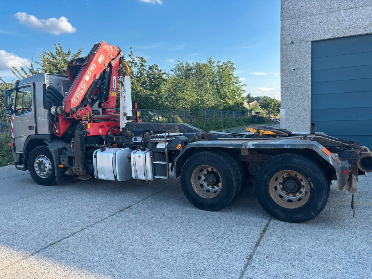 Volvo 6x4. Fassi F195A. Abroll. Funk. Tempomat. - Kraanwagen: afbeelding 2 Volvo 6x4. Fassi F195A. Abroll. Funk. Tempomat. - Kraanwagen: afbeelding 2