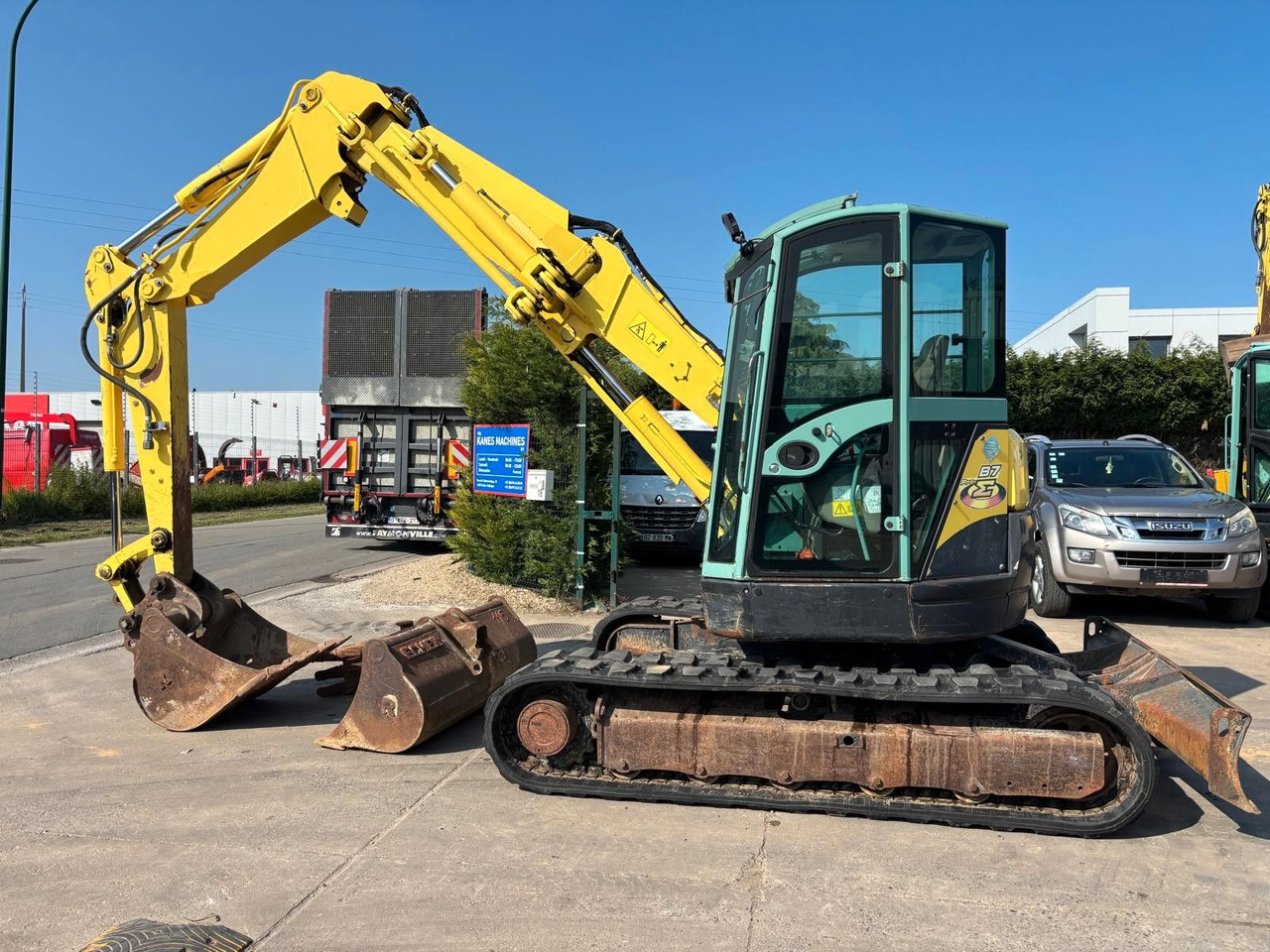 Yanmar B7 Sigma. 3 Löffel. - Minigraafmachine: afbeelding 2 Yanmar B7 Sigma. 3 Löffel. - Minigraafmachine: afbeelding 2
