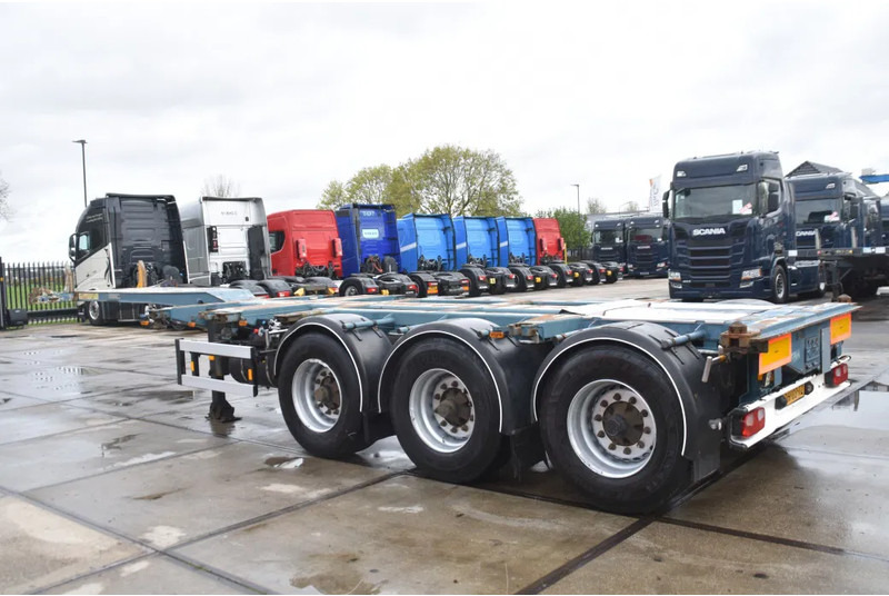 D-Tec FT-43-03V - ADR FL - 3 x EXTENDABLE - BPW AXLES - DRUM BRAKES - GOOD CONDITION - - Containertransporter/ Wissellaadbak oplegger: afbeelding 3 D-Tec FT-43-03V - ADR FL - 3 x EXTENDABLE - BPW AXLES - DRUM BRAKES - GOOD CONDITION - - Containertransporter/ Wissellaadbak oplegger: afbeelding 3