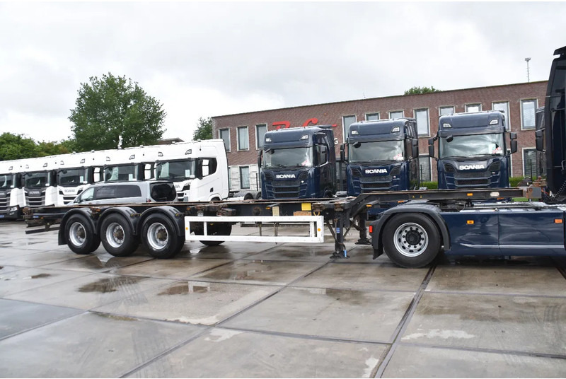 Krone SDC 27 - BPW AXLES - DRUM BRAKES - - Containertransporter/ Wissellaadbak oplegger: afbeelding 1 Krone SDC 27 - BPW AXLES - DRUM BRAKES - - Containertransporter/ Wissellaadbak oplegger: afbeelding 1