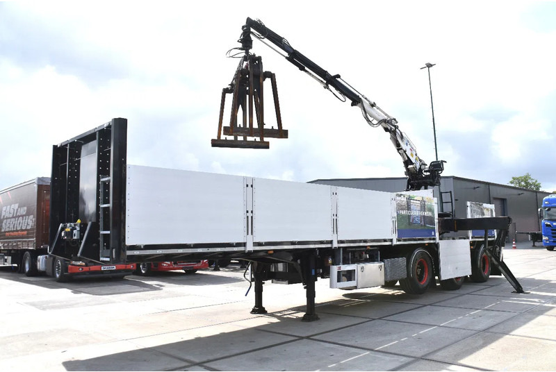 Pacton TPD.348 + KENNIS R 16 (3x) - LIFT AS - 2 x STUURAS - HYDRAULISCHE STEUNPOTEN - SAF ASSEN - SCHIJFREMMEN - NETTE STAAT - - Vlakke/ Open oplegger: afbeelding 4 Pacton TPD.348 + KENNIS R 16 (3x) - LIFT AS - 2 x STUURAS - HYDRAULISCHE STEUNPOTEN - SAF ASSEN - SCHIJFREMMEN - NETTE STAAT - - Vlakke/ Open oplegger: afbeelding 4