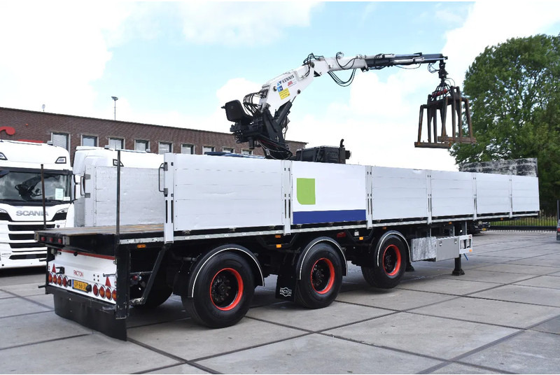 Pacton TPD.348 + KENNIS R 16 (3x) - LIFT AS - 2 x STUURAS - HYDRAULISCHE STEUNPOTEN - SAF ASSEN - SCHIJFREMMEN - NETTE STAAT - - Vlakke/ Open oplegger: afbeelding 2 Pacton TPD.348 + KENNIS R 16 (3x) - LIFT AS - 2 x STUURAS - HYDRAULISCHE STEUNPOTEN - SAF ASSEN - SCHIJFREMMEN - NETTE STAAT - - Vlakke/ Open oplegger: afbeelding 2