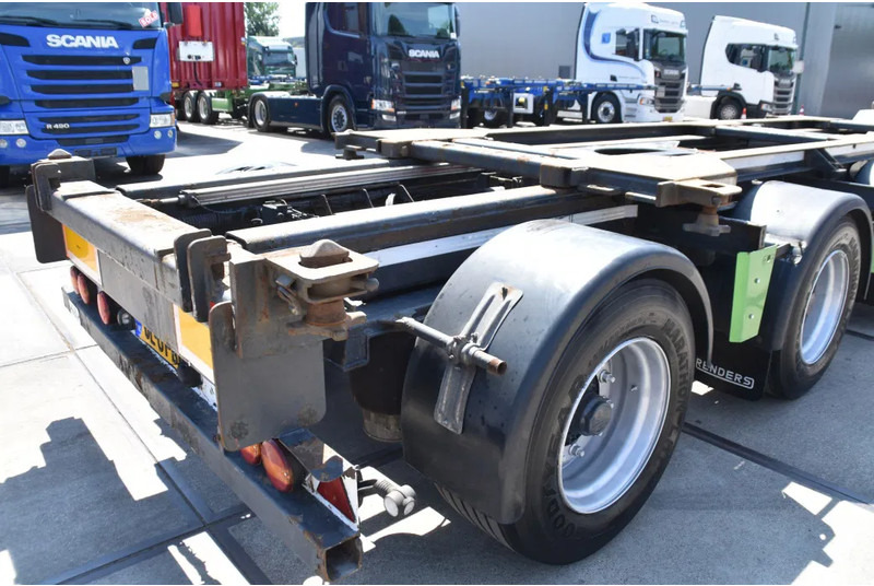 Renders ROC 16.30 - X-STEERING - LIFT AXLE - BPW AXLES - DISC BRAKES - EXTENDABLE - - Containertransporter/ Wissellaadbak oplegger: afbeelding 4 Renders ROC 16.30 - X-STEERING - LIFT AXLE - BPW AXLES - DISC BRAKES - EXTENDABLE - - Containertransporter/ Wissellaadbak oplegger: afbeelding 4