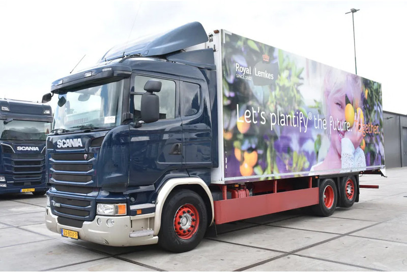 Scania R450 HL 6x2 + THERMO KING TS-300 - RETARDER - WHEELBASE: 510 CM - AIRCO - - Koelwagen vrachtwagen: afbeelding 2 Scania R450 HL 6x2 + THERMO KING TS-300 - RETARDER - WHEELBASE: 510 CM - AIRCO - - Koelwagen vrachtwagen: afbeelding 2