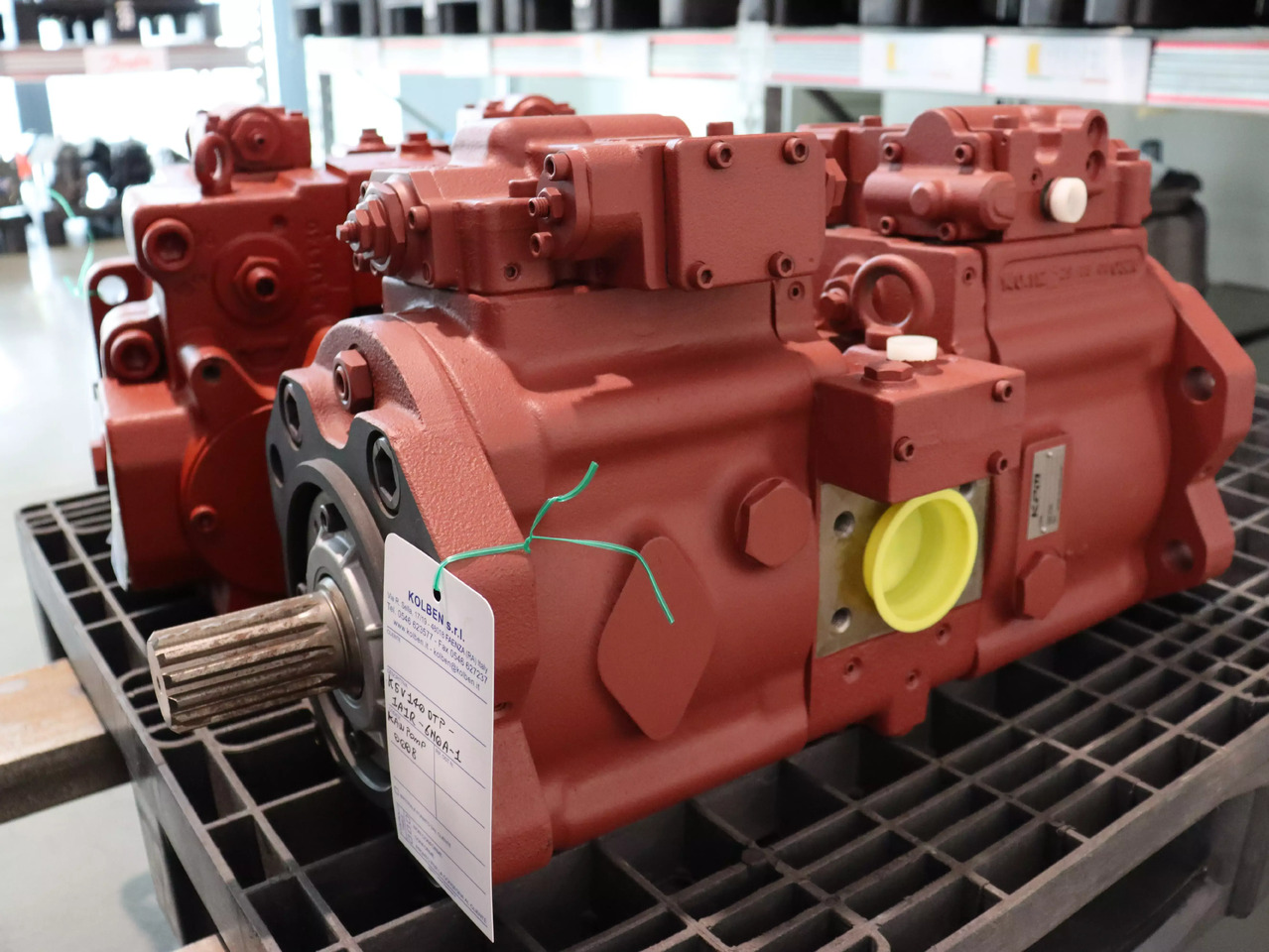 KAWASAKI K5V140DTP1A1R6NOA1 - Hydromotor voor Bouwmachine: afbeelding 1 KAWASAKI K5V140DTP1A1R6NOA1 - Hydromotor voor Bouwmachine: afbeelding 1