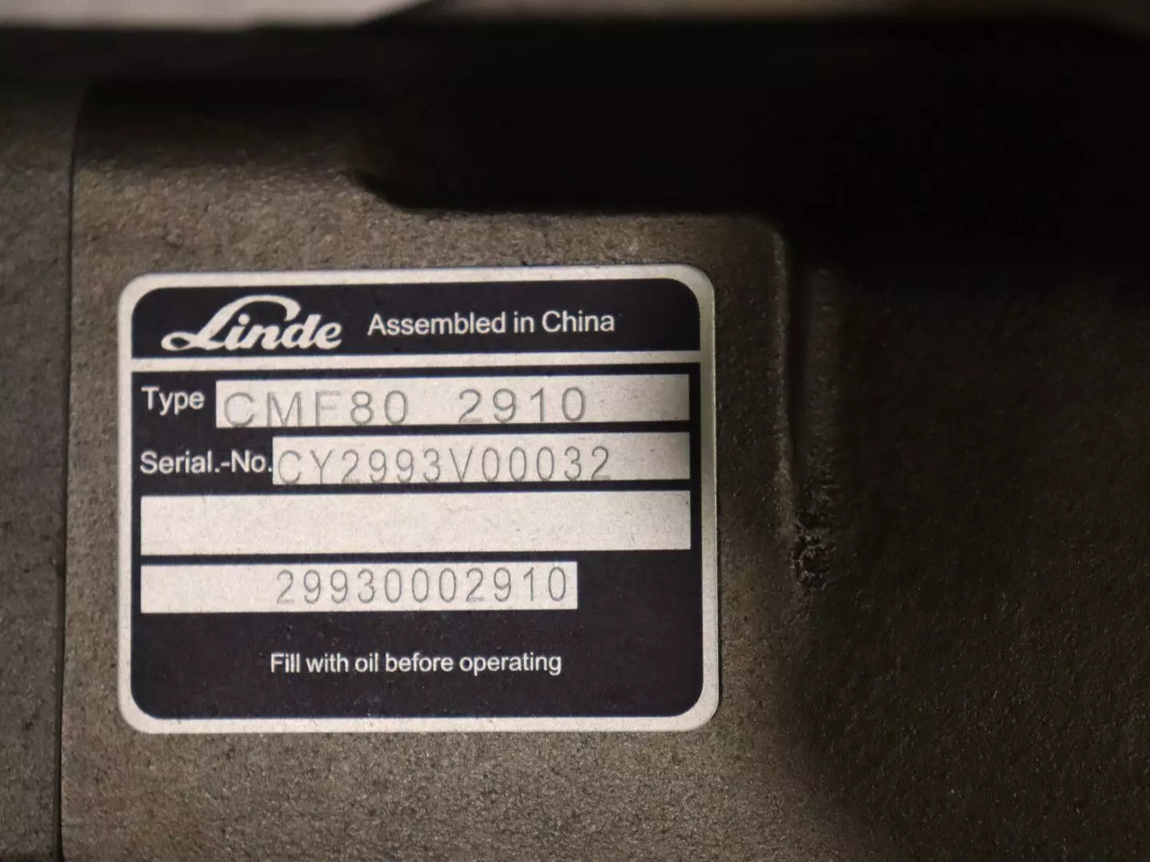 LINDE CMF80 2910 - Hydromotor voor Bouwmachine: afbeelding 4 LINDE CMF80 2910 - Hydromotor voor Bouwmachine: afbeelding 4