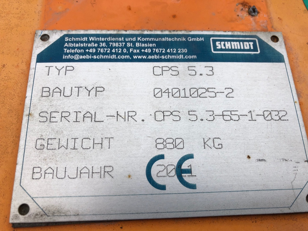 SCHMIDT Side snow plow CPS 5.3 - Sneeuwblazer voor Vrachtwagen: afbeelding 5 SCHMIDT Side snow plow CPS 5.3 - Sneeuwblazer voor Vrachtwagen: afbeelding 5