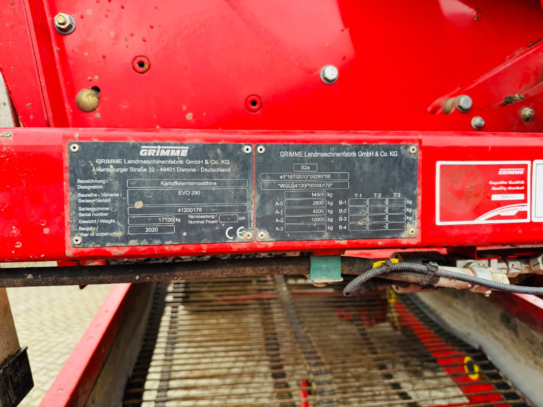 Grimme EVO 290 AirSep - Aardappelrooier: afbeelding 2 Grimme EVO 290 AirSep - Aardappelrooier: afbeelding 2