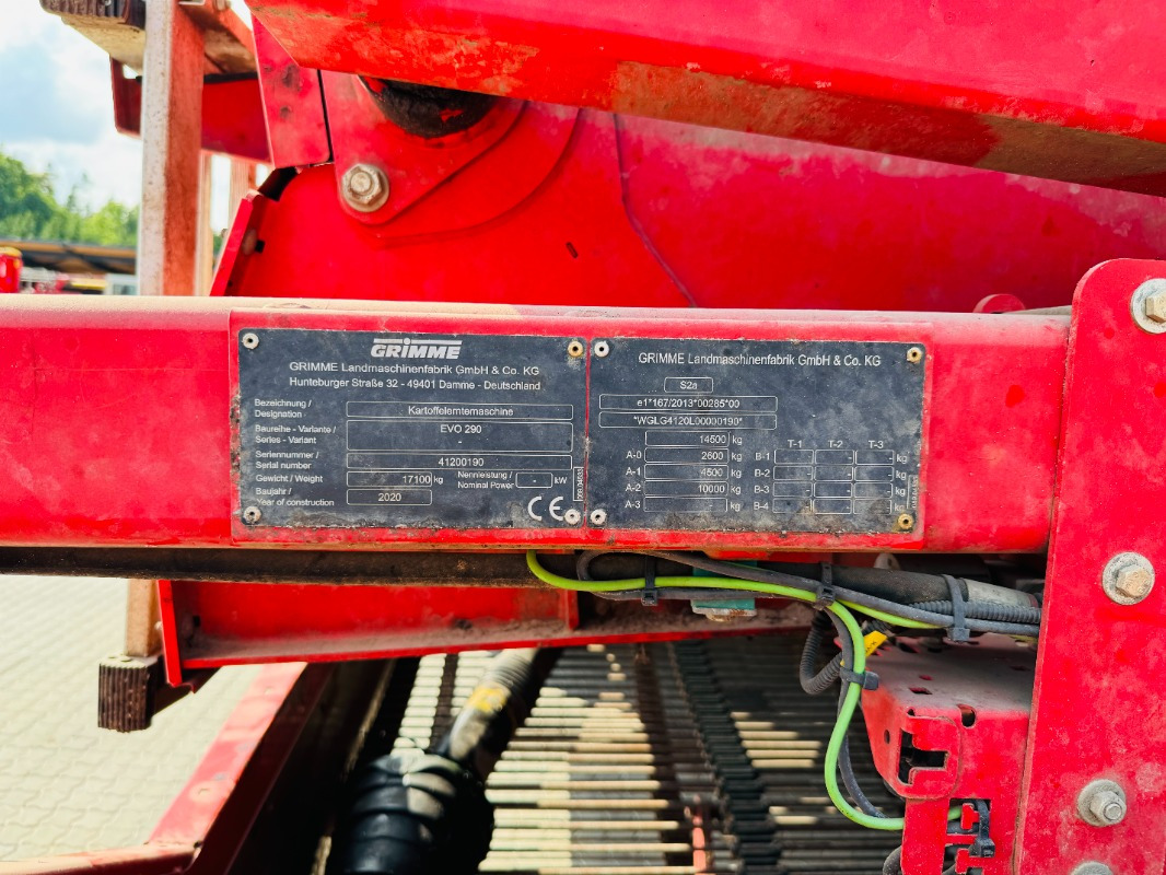 Grimme EVO 290 AirSep - Aardappelrooier: afbeelding 2 Grimme EVO 290 AirSep - Aardappelrooier: afbeelding 2