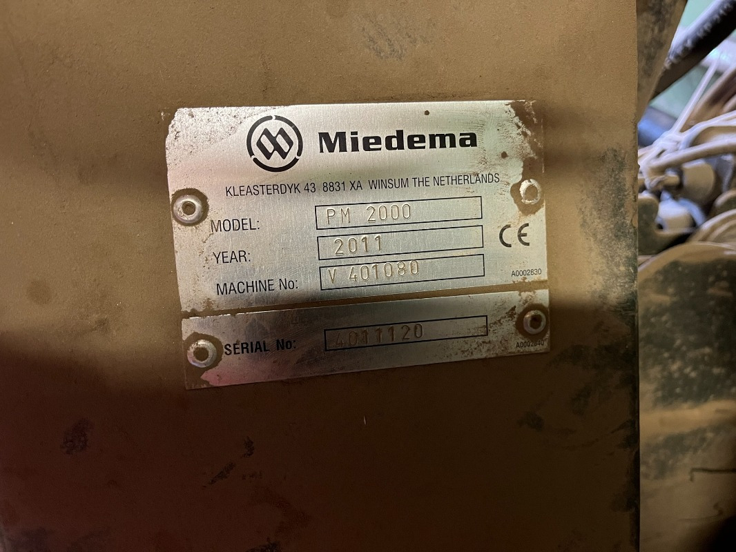 Miedema Miedema Structural 2000 - Oogstmachine: afbeelding 2 Miedema Miedema Structural 2000 - Oogstmachine: afbeelding 2