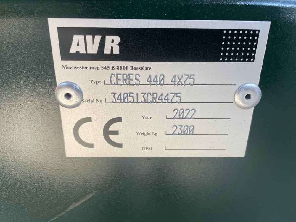 AVR CERES 440 - Oogstmachine: afbeelding 3 AVR CERES 440 - Oogstmachine: afbeelding 3