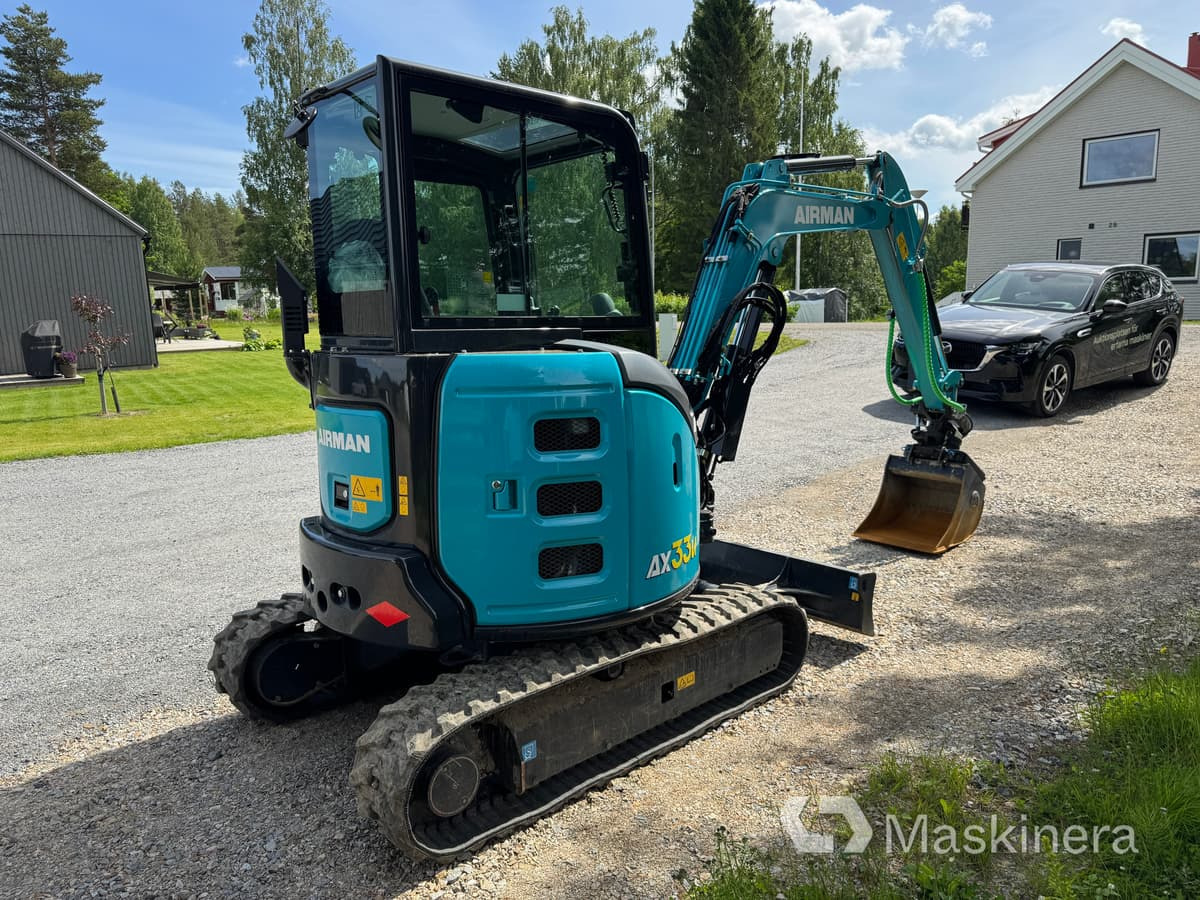 Grävmaskin Airman AX33u-7 med tillbehör - Rupsgraafmachine: afbeelding 5 Grävmaskin Airman AX33u-7 med tillbehör - Rupsgraafmachine: afbeelding 5