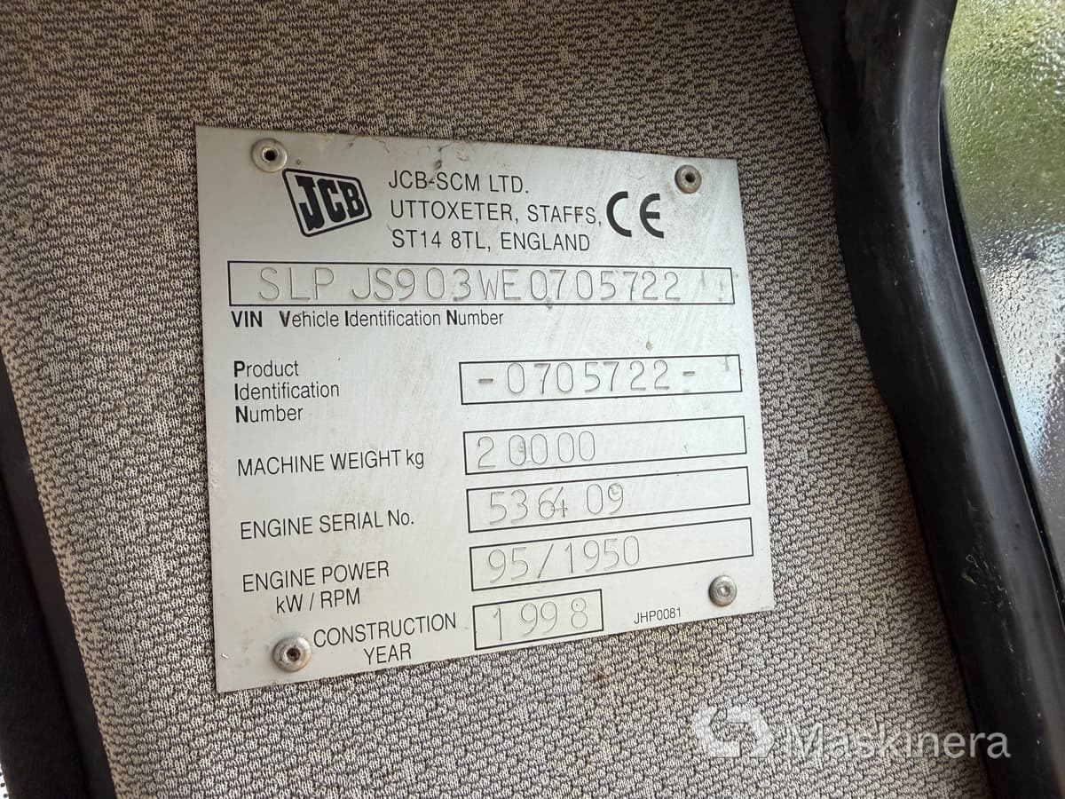 Rupsgraafmachine Grävmaskin JCB JS200 LC: afbeelding 46