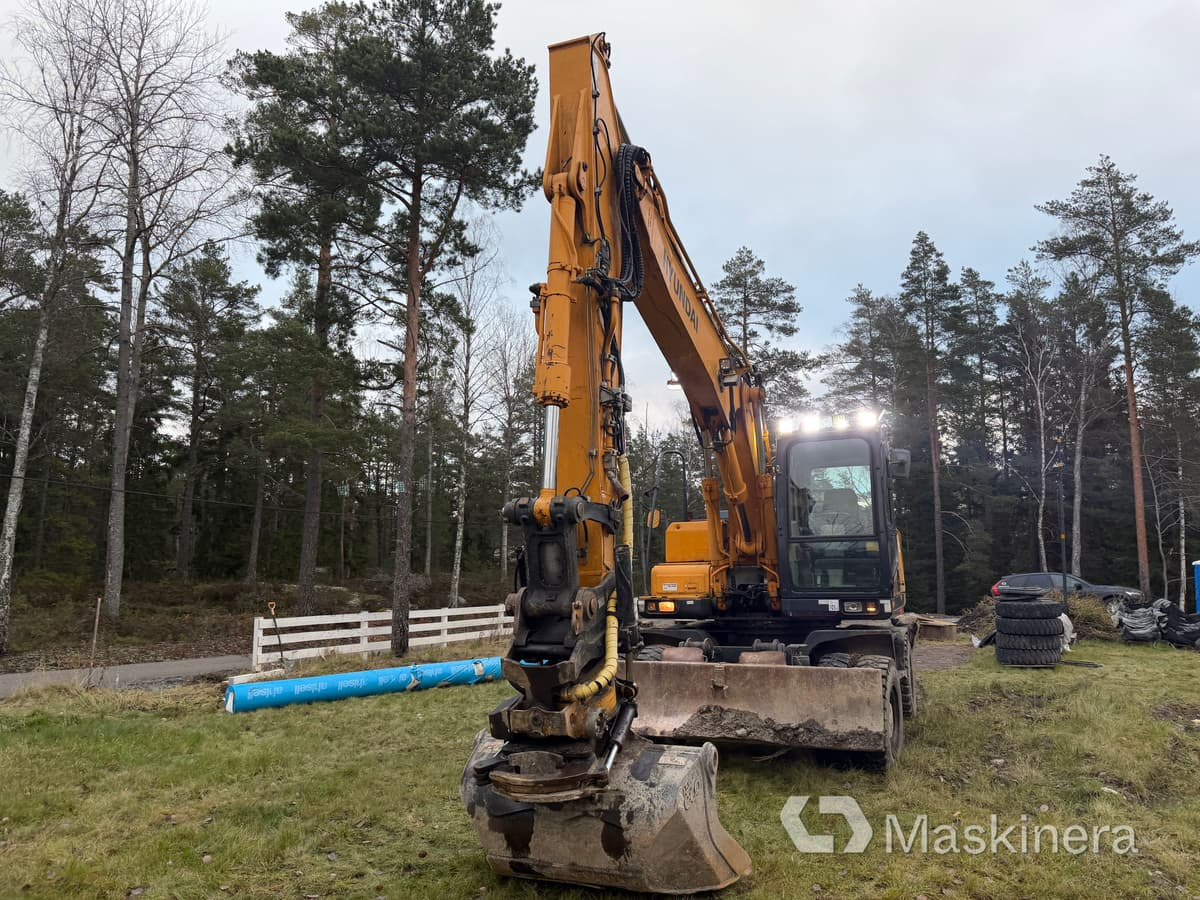 Hjulgrävare Hyundai Robex 170W-7A - Rupsgraafmachine: afbeelding 2 Hjulgrävare Hyundai Robex 170W-7A - Rupsgraafmachine: afbeelding 2