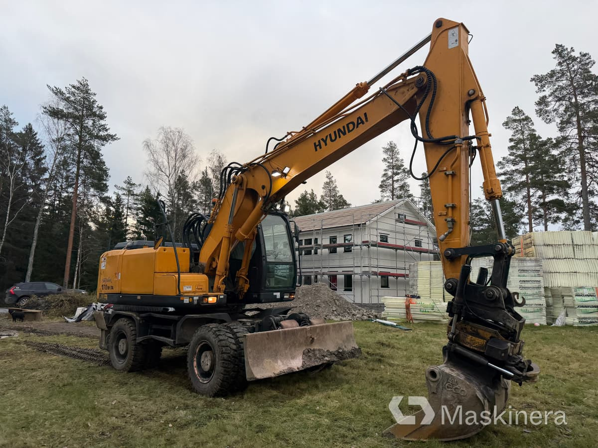 Hjulgrävare Hyundai Robex 170W-7A - Rupsgraafmachine: afbeelding 3 Hjulgrävare Hyundai Robex 170W-7A - Rupsgraafmachine: afbeelding 3