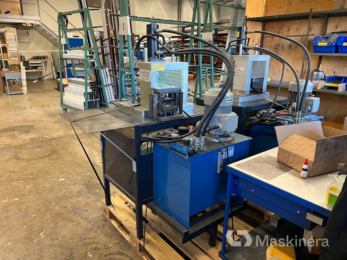 Hydraulisk press Santas Mekaniska DS88 - Kantbank: afbeelding 4 Hydraulisk press Santas Mekaniska DS88 - Kantbank: afbeelding 4