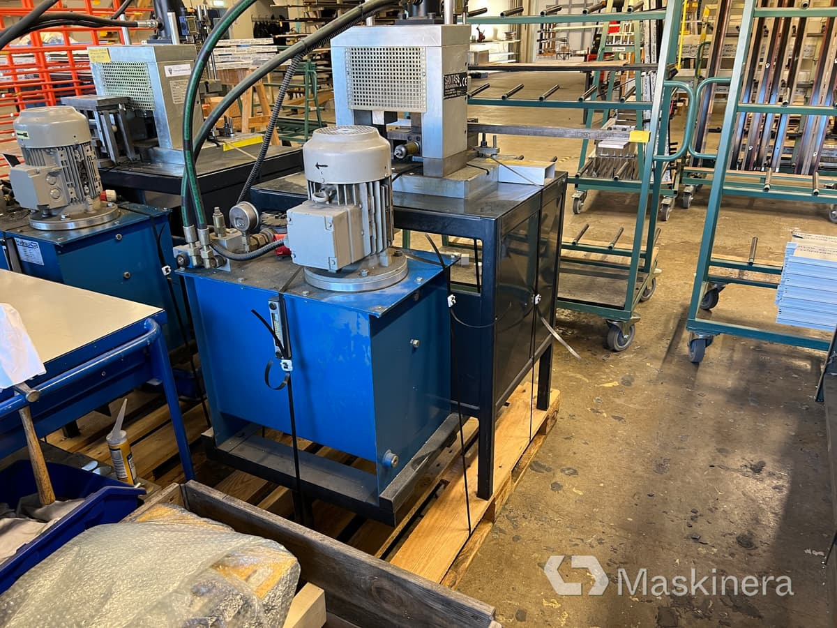 Hydraulisk press Santas Mekaniska DS88 - Kantbank: afbeelding 4 Hydraulisk press Santas Mekaniska DS88 - Kantbank: afbeelding 4