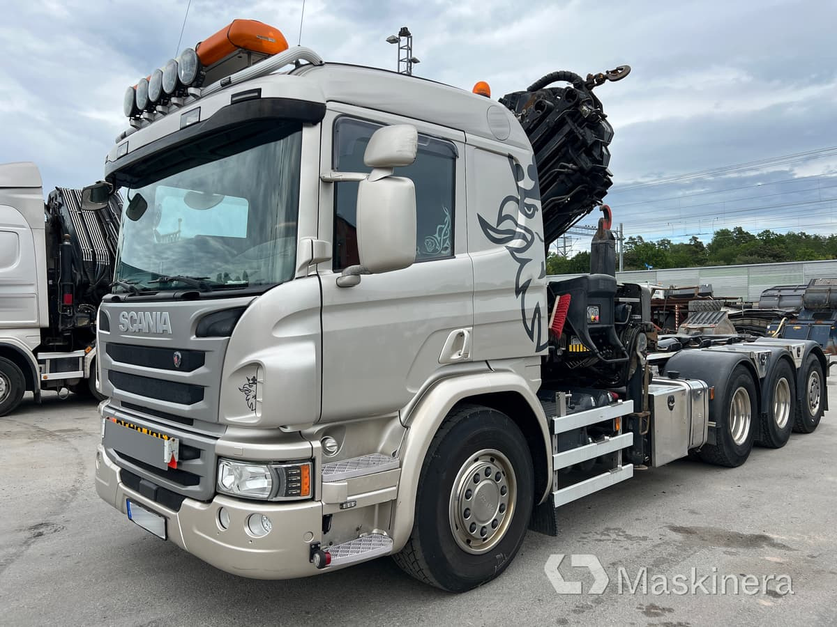 Kranväxlare Scania P410 8x4 - Haakarmsysteem vrachtwagen: afbeelding 1 Kranväxlare Scania P410 8x4 - Haakarmsysteem vrachtwagen: afbeelding 1