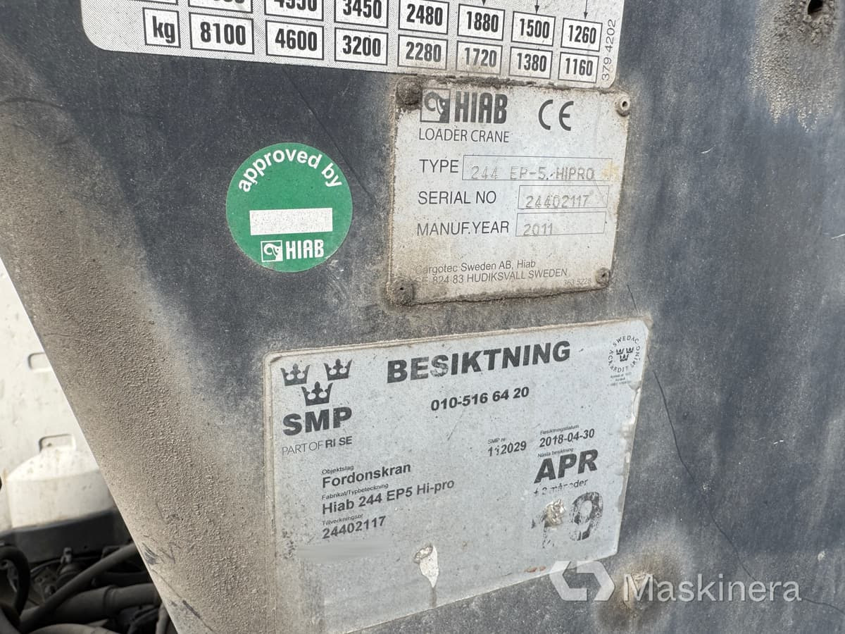 Haakarmsysteem vrachtwagen, Kraanwagen Lastväxlare Scania G400LB8X4*4HNA med HIAB kran: afbeelding 38