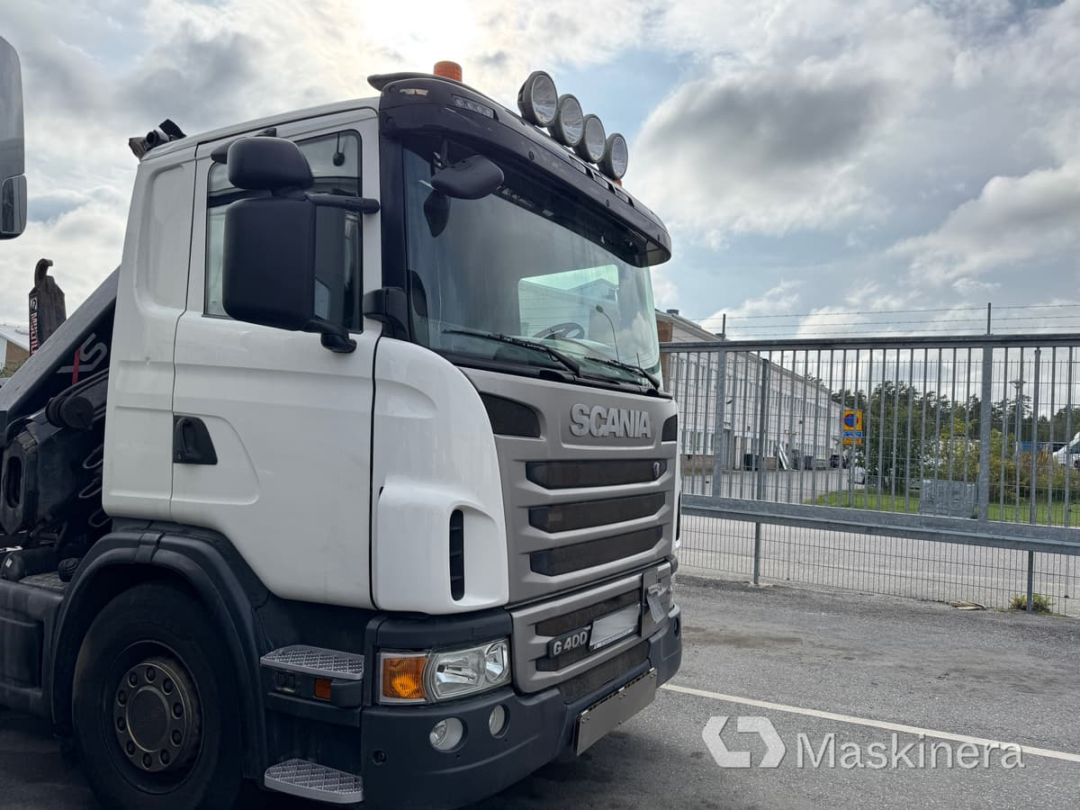 Lastväxlare Scania G400LB8X4*4HNA med HIAB kran - Haakarmsysteem vrachtwagen, Kraanwagen: afbeelding 4 Lastväxlare Scania G400LB8X4*4HNA med HIAB kran - Haakarmsysteem vrachtwagen, Kraanwagen: afbeelding 4