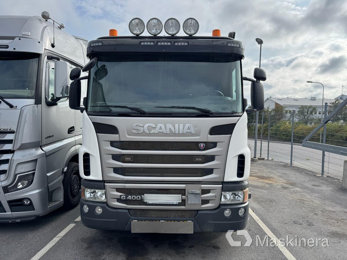 Lastväxlare Scania G400LB8X4*4HNA med HIAB kran - Haakarmsysteem vrachtwagen, Kraanwagen: afbeelding 2 Lastväxlare Scania G400LB8X4*4HNA med HIAB kran - Haakarmsysteem vrachtwagen, Kraanwagen: afbeelding 2