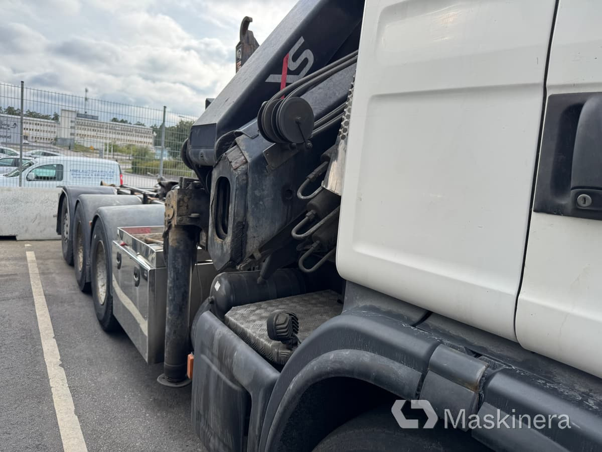 Lastväxlare Scania G400LB8X4*4HNA med HIAB kran - Haakarmsysteem vrachtwagen, Kraanwagen: afbeelding 5 Lastväxlare Scania G400LB8X4*4HNA med HIAB kran - Haakarmsysteem vrachtwagen, Kraanwagen: afbeelding 5