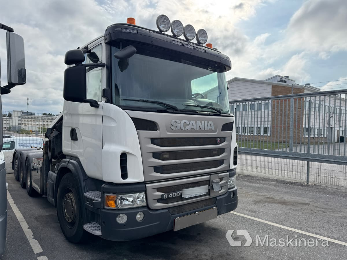 Lastväxlare Scania G400LB8X4*4HNA med HIAB kran - Haakarmsysteem vrachtwagen, Kraanwagen: afbeelding 3 Lastväxlare Scania G400LB8X4*4HNA med HIAB kran - Haakarmsysteem vrachtwagen, Kraanwagen: afbeelding 3