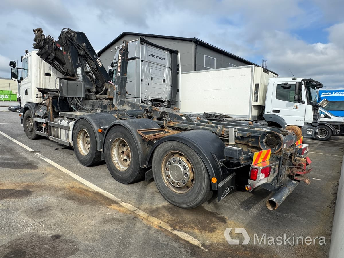 Haakarmsysteem vrachtwagen, Kraanwagen Lastväxlare Scania G400LB8X4*4HNA med HIAB kran: afbeelding 9