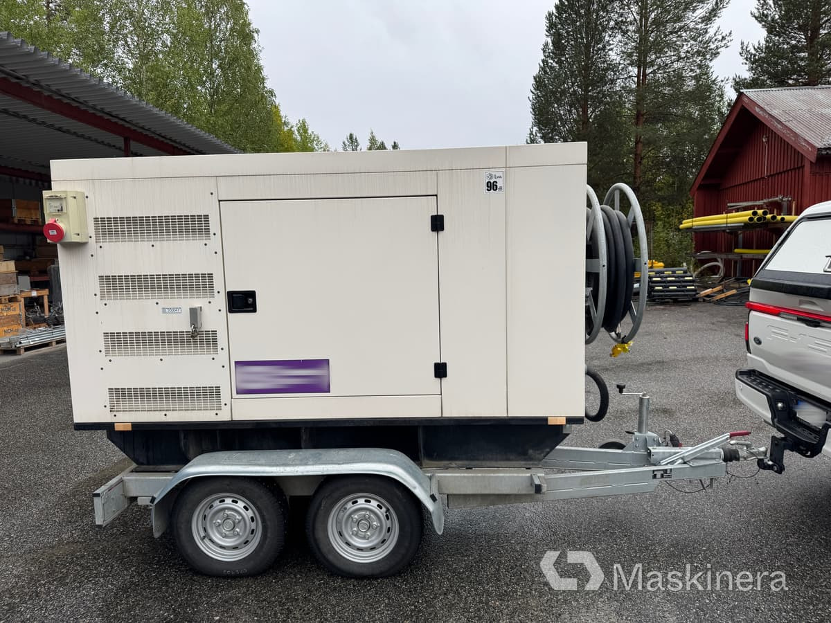 Rekotrailer FCP24-2060 Mobilt elverk 100kVA, Skandinaviska kraftprodukter (Repobjekt) - Industrie generator: afbeelding 2 Rekotrailer FCP24-2060 Mobilt elverk 100kVA, Skandinaviska kraftprodukter (Repobjekt) - Industrie generator: afbeelding 2