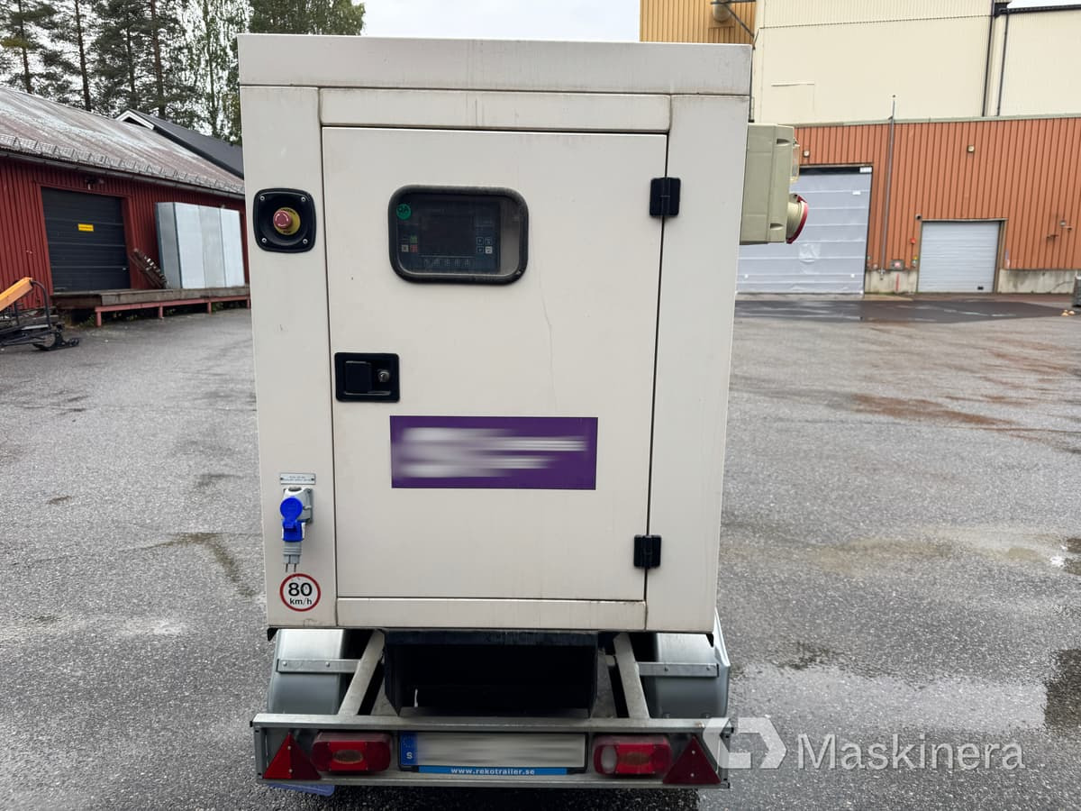 Rekotrailer FCP24-2060 Mobilt elverk 100kVA, Skandinaviska kraftprodukter (Repobjekt) - Industrie generator: afbeelding 4 Rekotrailer FCP24-2060 Mobilt elverk 100kVA, Skandinaviska kraftprodukter (Repobjekt) - Industrie generator: afbeelding 4