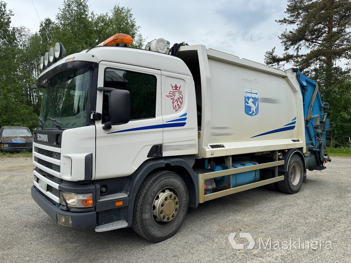 Scania P94DB 4X2 NA 230 Sopbil Scania P94DB 4X2 Baklastare - Vuilniswagen: afbeelding 1 Scania P94DB 4X2 NA 230 Sopbil Scania P94DB 4X2 Baklastare - Vuilniswagen: afbeelding 1