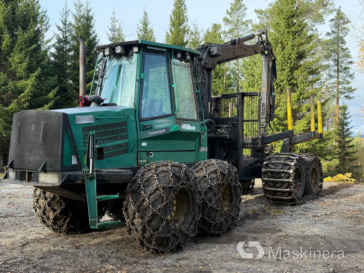 Skotare Timberjack 1410D - Forwarder: afbeelding 1 Skotare Timberjack 1410D - Forwarder: afbeelding 1