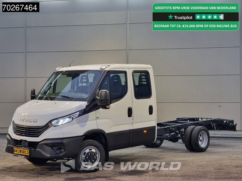 Iveco Daily 35C18 3.0L Dubbel Cabine Chassis 410WB 2025 model LED Navi Camera Airco Cruise Fahrgestell Airco Dubbel cabine Cruise control - Bedrijfswagen: afbeelding 1 Iveco Daily 35C18 3.0L Dubbel Cabine Chassis 410WB 2025 model LED Navi Camera Airco Cruise Fahrgestell Airco Dubbel cabine Cruise control - Bedrijfswagen: afbeelding 1