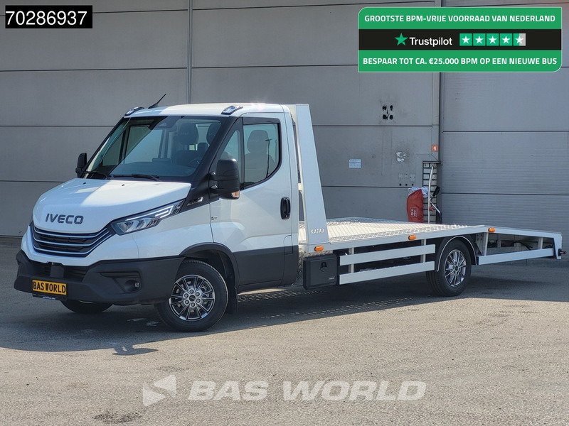 Iveco Daily 35S18 Automaat Autotransporter 3,5t Trekhaak Navi Airco LED ACC Euro6 Oprijwagen Cartransporter Trekhaak - Bedrijfswagen: afbeelding 1 Iveco Daily 35S18 Automaat Autotransporter 3,5t Trekhaak Navi Airco LED ACC Euro6 Oprijwagen Cartransporter Trekhaak - Bedrijfswagen: afbeelding 1
