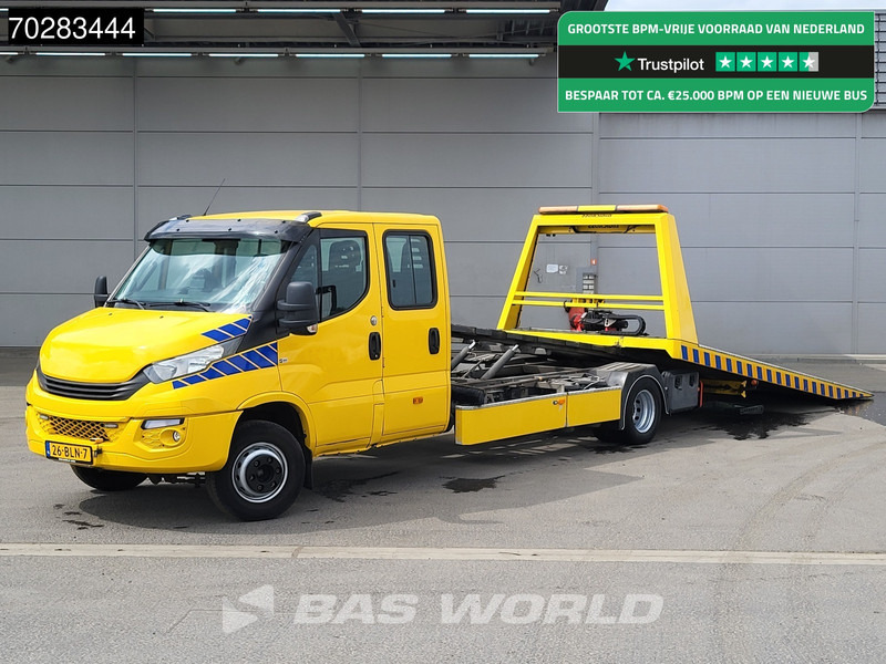 Iveco Daily 70C18 3.0L Autotransporter Luchtvering 3,5t Trekhaak Lier Airco Cruise Euro6 Cartransporter Oprijwagen Trekhaak Cruise control - Bedrijfswagen: afbeelding 1 Iveco Daily 70C18 3.0L Autotransporter Luchtvering 3,5t Trekhaak Lier Airco Cruise Euro6 Cartransporter Oprijwagen Trekhaak Cruise control - Bedrijfswagen: afbeelding 1