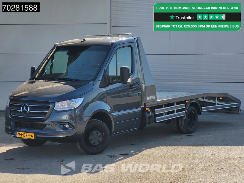 Mercedes-Benz Sprinter 519 3.0L V6 Autotransporter Oprijwagen Lier Trekhaak Navi Airco Cruise MBUX Euro6 Cartransporter Airco Trekhaak Cruise control - Bedrijfswagen: afbeelding 1 Mercedes-Benz Sprinter 519 3.0L V6 Autotransporter Oprijwagen Lier Trekhaak Navi Airco Cruise MBUX Euro6 Cartransporter Airco Trekhaak Cruise control - Bedrijfswagen: afbeelding 1
