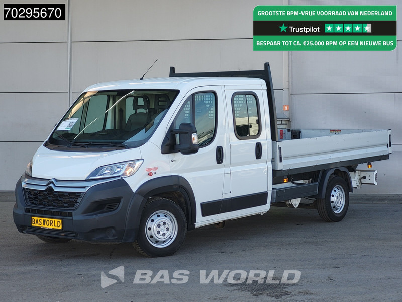 Citroën Jumper 140PK Open Laadbak Dubbele Cabine Euro6 Pritsche Pickup Open Box - Bestelwagen met open laadbak: afbeelding 1 Citroën Jumper 140PK Open Laadbak Dubbele Cabine Euro6 Pritsche Pickup Open Box - Bestelwagen met open laadbak: afbeelding 1