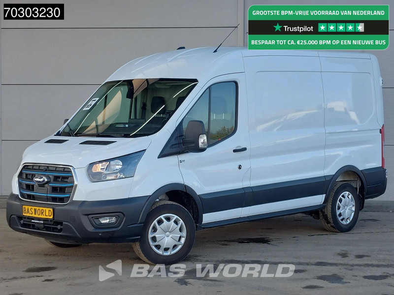 Ford E-Transit 390 Elektrisch 75kWh 334km WLTP BEV Snelladen L2H2 Navi Airco Cruise Camera Parkeersensoren v+a L2 Airco Cruise control - Gesloten bestelwagen, Elektrische bedrijfswagen: afbeelding 1 Ford E-Transit 390 Elektrisch 75kWh 334km WLTP BEV Snelladen L2H2 Navi Airco Cruise Camera Parkeersensoren v+a L2 Airco Cruise control - Gesloten bestelwagen, Elektrische bedrijfswagen: afbeelding 1