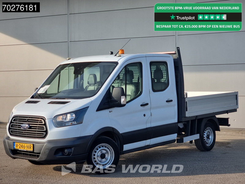 Ford Transit 105pk Open Laadbak Dubbel Cabine Trekhaak Navi Airco Pritsche Pickup Open Box Airco Dubbel cabine Trekhaak - Bestelwagen met open laadbak: afbeelding 1 Ford Transit 105pk Open Laadbak Dubbel Cabine Trekhaak Navi Airco Pritsche Pickup Open Box Airco Dubbel cabine Trekhaak - Bestelwagen met open laadbak: afbeelding 1