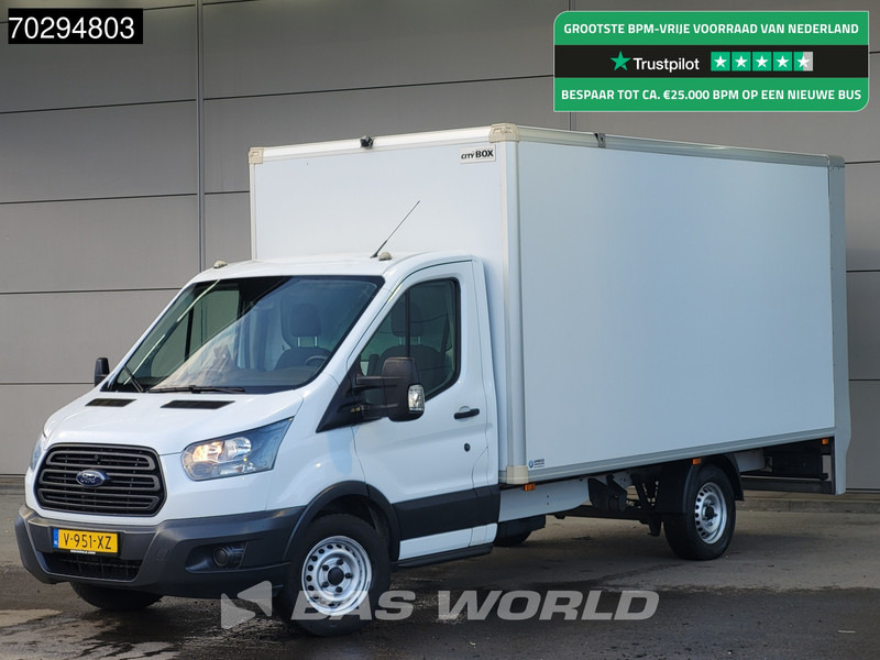 Bestelwagen gesloten laadbak Ford Transit 130pk D'Hollandia Laadklep Bakwagen Airco Camera Euro6 Koffer Meubelbak 19m3 Airco: afbeelding 1