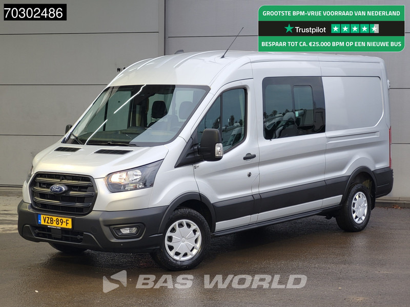 Ford Transit 130pk Dubbel Cabine Automaat L3H2 Trekhaak Navi Airco Cruise Camera Parkeersensoren v+a SYNC4 Display APK 07-2027 Euro6 L3 DC Do - Gesloten bestelwagen: afbeelding 1 Ford Transit 130pk Dubbel Cabine Automaat L3H2 Trekhaak Navi Airco Cruise Camera Parkeersensoren v+a SYNC4 Display APK 07-2027 Euro6 L3 DC Do - Gesloten bestelwagen: afbeelding 1