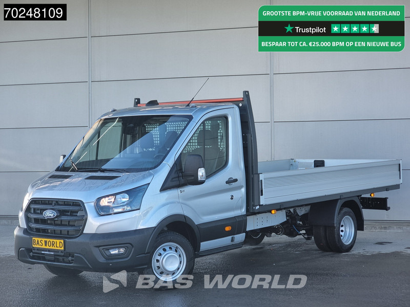 Ford Transit 165pk Open laadbak Dubbellucht Pritsche Trekhaak Airco Cruise Camera 3m3 Airco Trekhaak Cruise control - Bestelwagen met open laadbak: afbeelding 1 Ford Transit 165pk Open laadbak Dubbellucht Pritsche Trekhaak Airco Cruise Camera 3m3 Airco Trekhaak Cruise control - Bestelwagen met open laadbak: afbeelding 1