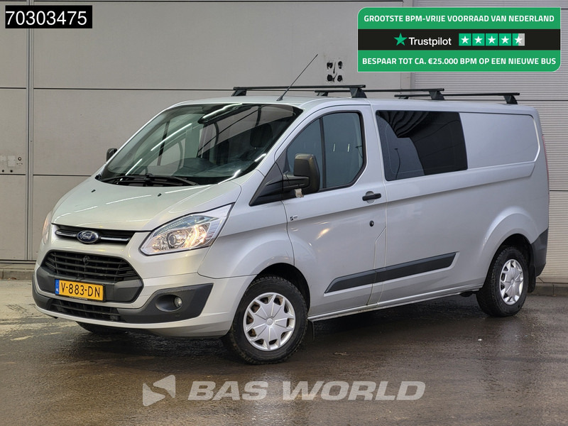 Ford Transit Custom 100pk Dubbel Cabine L2H1 Trekhaak Navi Airco Cruise Camera Parkeersensoren v+a Imperiaal APK 02-2026 Euro6 L2 DC Doka Mixto Airc - Kleine bestelwagen: afbeelding 1 Ford Transit Custom 100pk Dubbel Cabine L2H1 Trekhaak Navi Airco Cruise Camera Parkeersensoren v+a Imperiaal APK 02-2026 Euro6 L2 DC Doka Mixto Airc - Kleine bestelwagen: afbeelding 1