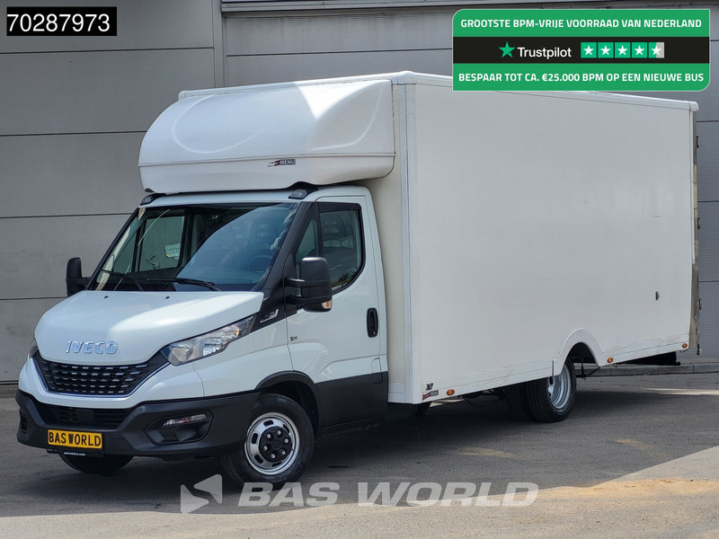 Iveco 35C14 Automaat Luchtvering 530cm lang! Verkoopwagen Bakwagen Airco Cruise Camera Euro6 Meubelbak Plancher Foodtruck Paardenwagen 30m3 - Bestelwagen gesloten laadbak: afbeelding 1 Iveco 35C14 Automaat Luchtvering 530cm lang! Verkoopwagen Bakwagen Airco Cruise Camera Euro6 Meubelbak Plancher Foodtruck Paardenwagen 30m3 - Bestelwagen gesloten laadbak: afbeelding 1