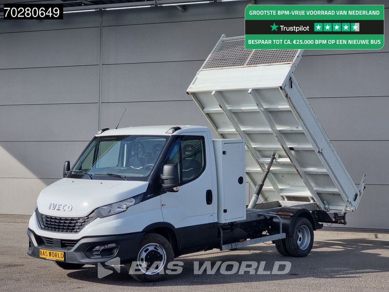 Iveco Daily 35C14 Kipper met Kist Dubbellucht 3,5t Trekhaak Airco Cruise Euro6 Kieper Tipper Benne Airco Trekhaak Cruise control - Kipper bestelwagen: afbeelding 1 Iveco Daily 35C14 Kipper met Kist Dubbellucht 3,5t Trekhaak Airco Cruise Euro6 Kieper Tipper Benne Airco Trekhaak Cruise control - Kipper bestelwagen: afbeelding 1